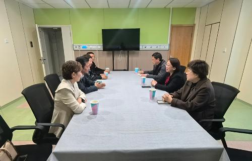 公主岭市结核病医院领导来访十三水游戏网，共谋发展新篇章